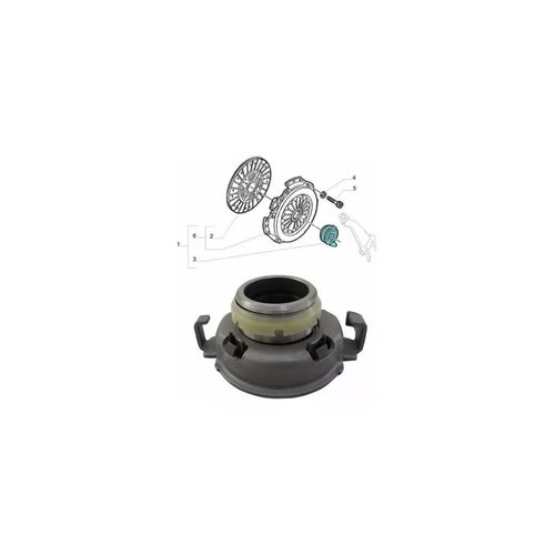 Rolamento Embreagem Ducato 2.8 TD/ ASP 00/... 09/... Ducato 2.3 (Puxado)