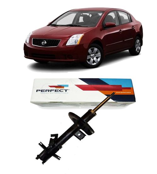 Amortecedor Dianteiro Nissan Sentra 2007 A 2012 Esquerdo