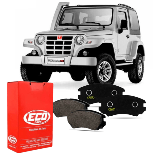 Pastilha Freio Traseiro Troller T4 Tdi 2003