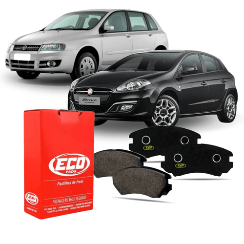 Pastilha De Freio Dianteiro Do Fiat Bravo E Stilo