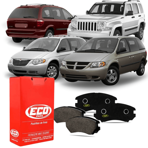 Pastilha De Freio Dianteiro Do Liberty Grand Caravan