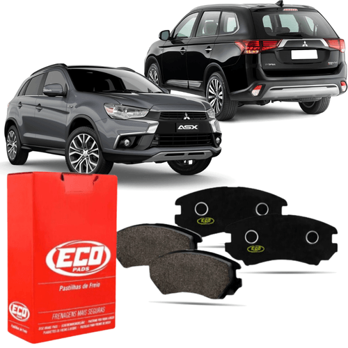 Pastilha De Freio Traseira Asx E Outlander 2013 à 2018