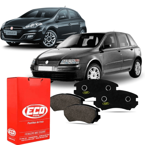 Pastilha De Freio Traseira Do Carro Fiat Bravo E Stilo