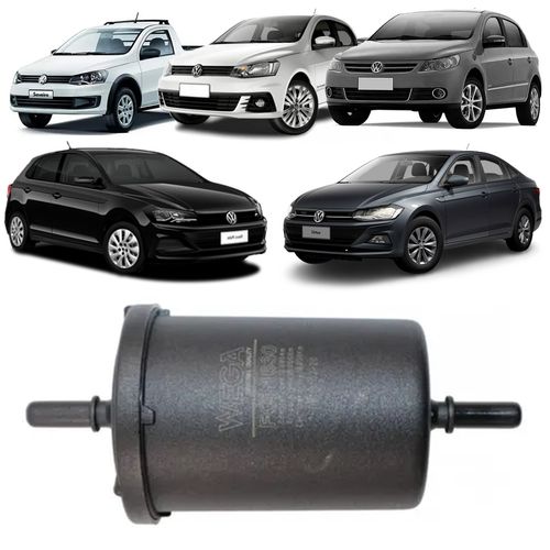 FILTRO DE COMBUSTÍVEL GOL VOYAGE SAVEIRO G5 G6 G7 G8 POLO VIRTUS WEGA