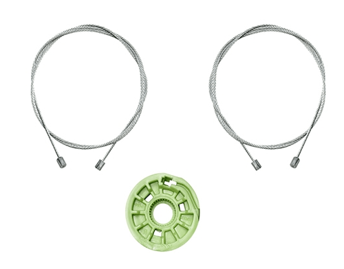 Kit Reparo para Máquina do Vidro Elétrico Idea 4 Portas Dianteiras 2006 em Diante RTX 0121 Rotax