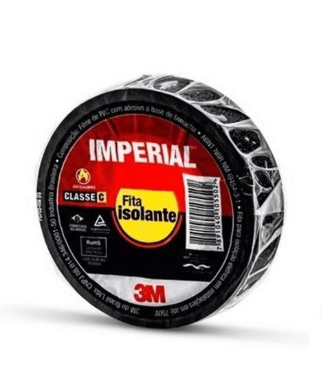 Fita Isolante 18mm x 5m Imperial 3M