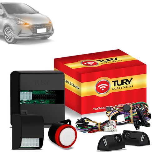 Módulo Alarme Antifurto Automotivo Comfort 1.2 Universal Com Sirene Tury