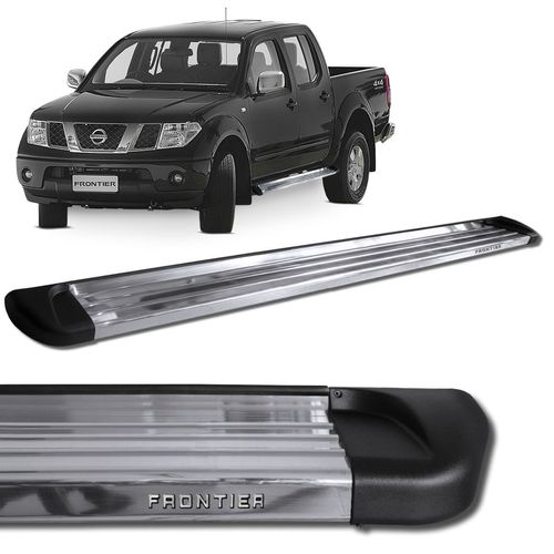 Estribo Lateral Frontier 2008 a 2016 Aluminio Polido Track