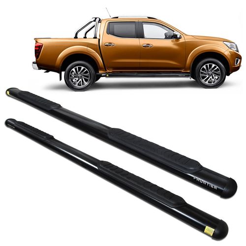 Estribo Lateral Frontier 2017 a 2023 Oblongo Oval Preto Track