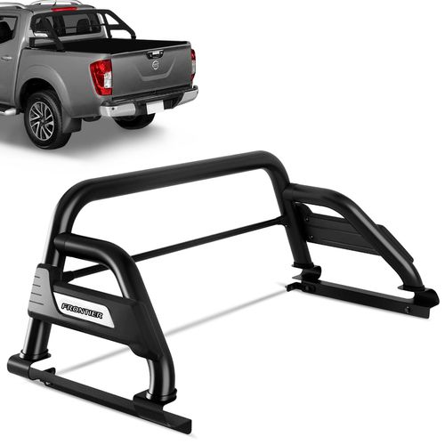 Santo Antônio Nissan Frontier 2017 a 2022 Preto Bepo B3 Com Barra