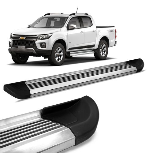 Estribo Lateral Chevrolet S10 2012 a 2023 Aluminio G2 Bepo