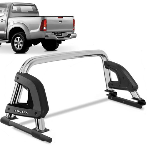 Santo Antonio Hilux 2005 a 2023 Cromado Sem Barra Bepo B2