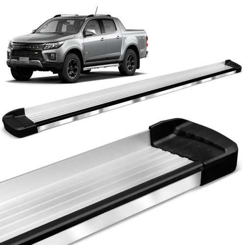 Estribo Lateral Chevrolet S10 2012 a 2023 Alumínio Bepo