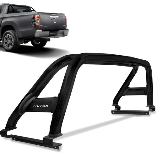 Santo Antonio L200 Triton Sport 2017 a 2022 Duplo Preto Sem Barra