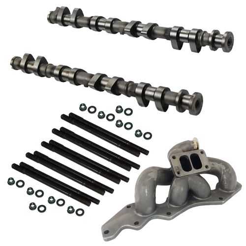 Prisioneiro Forjado Motor Duratec /Coletor de escape para Turbo Pulsativo - T3 - V-Band /Comando de válvula 282°A / 262°E