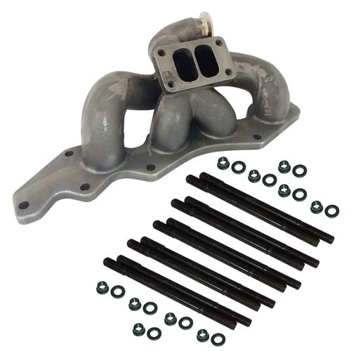 Prisioneiro de Cabeçote Forjado Motor Duratec / 10 Unidades/Coletor de escape para turbo Pulsativo - T3 wastegate V-Band