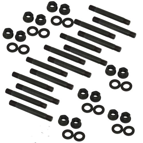 Prisioneiros de cabeçote forjados para Opala 4 e 6 cilindros 106mm  - Jogo com 14 unidades