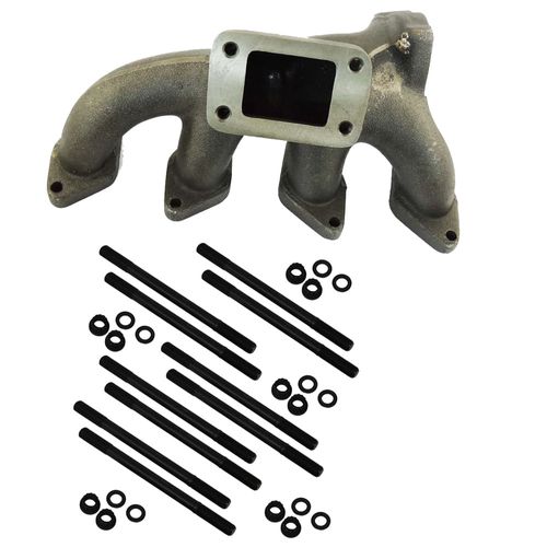 Prisioneiros de Cabeçote Forjados + Coletor de escape para turbo GM Kadett / Monza monoponto / multiponto - T3