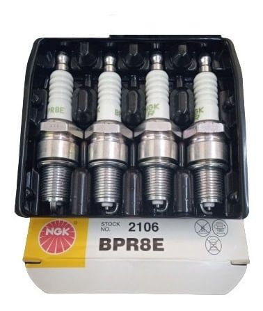 Jogo De Velas Ngk Bpr8e Omega Suprema 2.0mpfiálcool 93 94 95