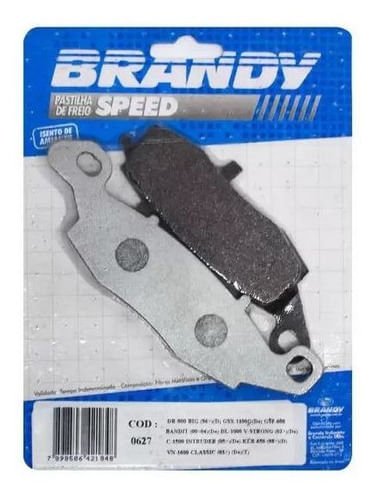 Pastilha Dianteira Bandit600 00/04 L/e Dr800 Er6n L/e 07/16