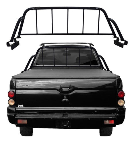 Grade Vigia L200 1995 A 2004 Original Preto