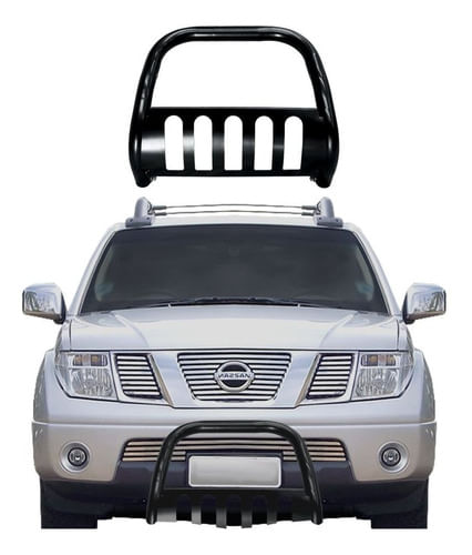 Para-choque De Impulsão Frontier 08/16 C Chapa Preto