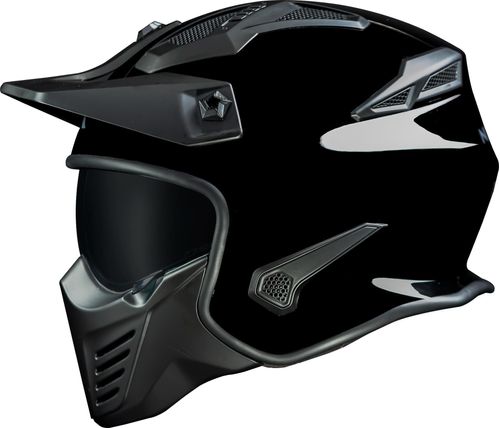 Capacete norisk  darth  monocolor  black 58