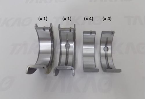 Bronzina de Mancal Captiva 2008 em diante TAKAO BCGM24A STD