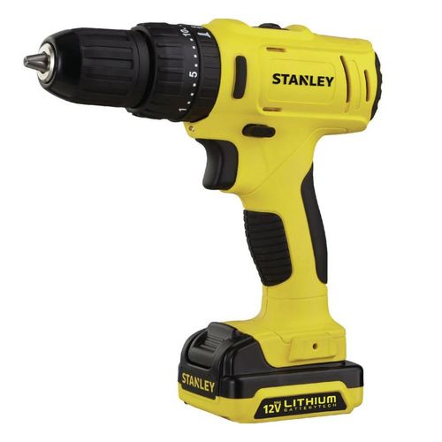 Parafusadeira Furadeira a Bateria 12v Bivolt SCD 121S1 3/8" com Carregador Stanley
