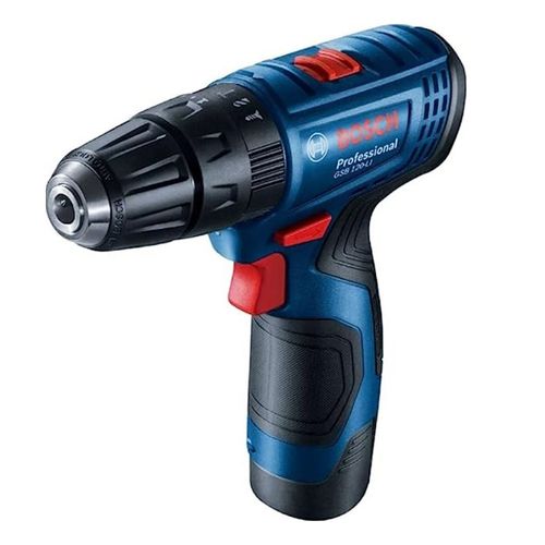 Parafusadeira Furadeira de Impacto a Bateria 12v 3/8" GSB 120-LI Com 2 Baterias Bosch