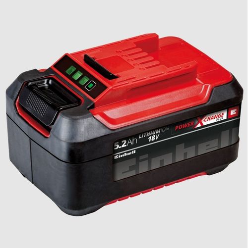 Bateria de Íons de Lítio 5.2 Ah Power-x-Change Plus 18v 1260w Einhell