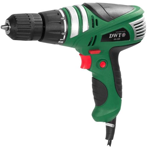 Furadeira Parafusadeira 280w ED280 3/8" 10mm 220v DWT