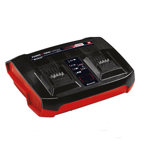 Carregador de Bateria 18v para Parafusadeira Power x Twincharger Duplo 3a Bivolt Einhell