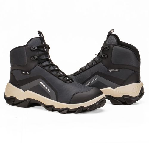 Bota de Segurança Masculina Hybrid Focus Grey Estival