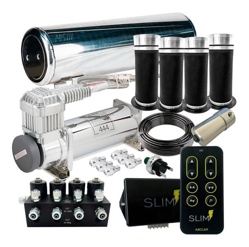 Kit Suspensão A Ar Black 8mm Stage 2 - Astra Antigo