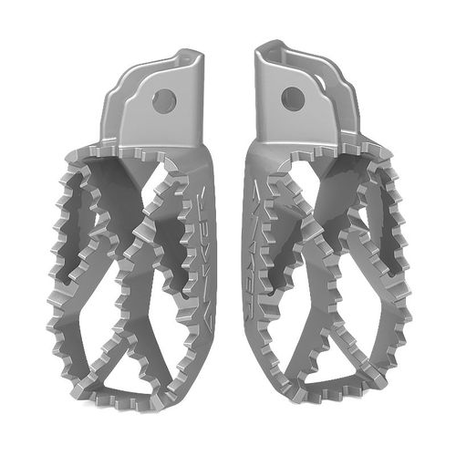 Pedaleira - CRF 230F / CRF 250F / 150F/ TORNADO/ XR200/ XRE 300/ LANDER/ DT200/ FALCON - INOX POLI