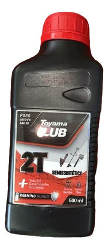 Óleo P/ Motor 2 Tempos Toyama Motosserra Roçadeira 500ml
