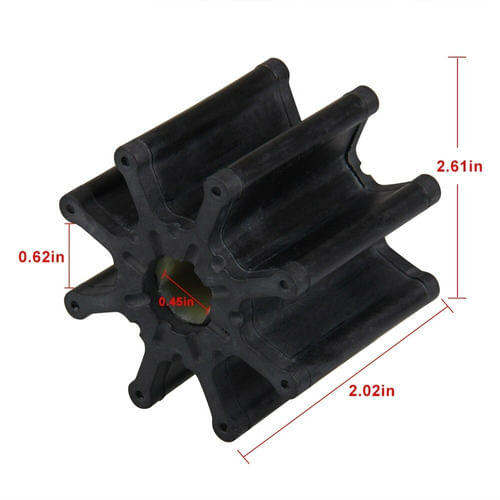 Rotor Da Bomba D'água Mercruiser V6 E V8 Importado 8m0104229