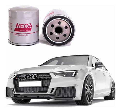 Filtro De Óleo Lubrificante Audi A4 / Quattro / V6 - 96/01