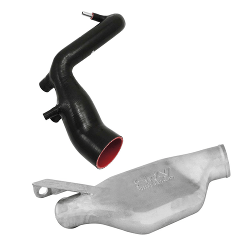 Inlet Pipe Em Silicone + Tubo de pressurização chato (Pancake) para Vw / Audi 1.8 20v 180cv