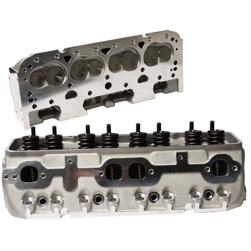 Par de cabeçotes em alumínio para Chevy V8 350" (Small Block) completos - SPA E-Street