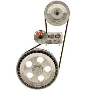 Kit de Polias Poly V com Esticador e Correia para Motor VW/AR - SCAT