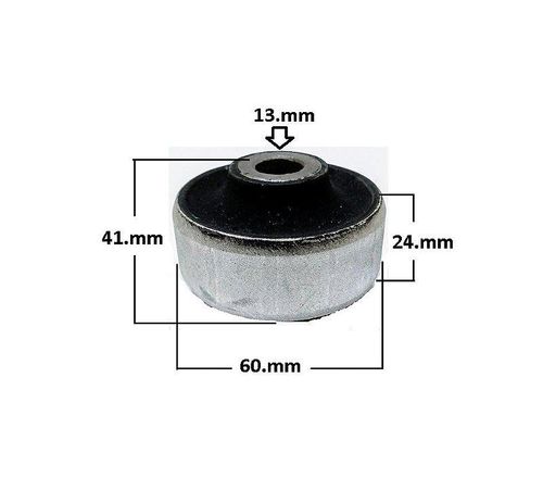 BUCHA TRAS BANDEJA SUSP DIANT Ø13mm Mobensani VW GOLF 97/07