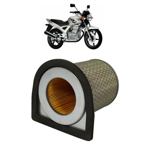 Filtro de Ar Motor Twister CBX250 250cc 2001 A 2008