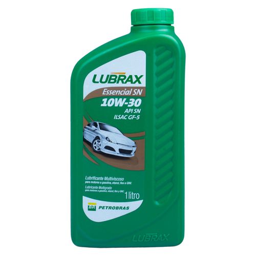 Óleo de Motor Lubrax 10W30 API SN 10W30 Ilsac GF-5 - 1 Litro