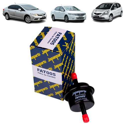 Filtro Câmbio Automático Honda Civic 1.7/ Civic 1.8 2.0/ Fit 1.4 1.5/ City 1.5/ Crv 2.0/ Accord 2.4 2.0 3.5 Vários Anos