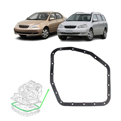 Junta Cárter Transmissão Automática Corolla/ Corolla Fielder 1.6 1.8 2002-2008