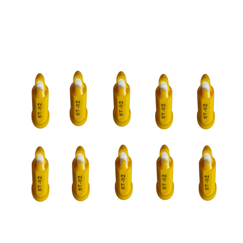Bico de Pulverização Super Turbo Magnojet Modelo ST02 Amarelo de Cerâmica Kit Com 10 Peças