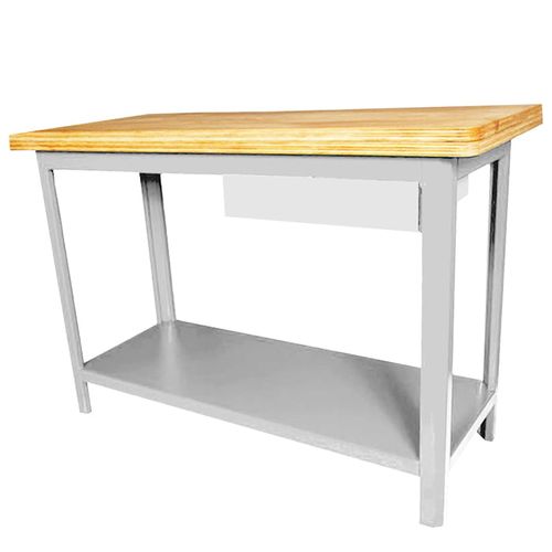 Bancada De Uso Geral Com 01 Gaveta 1,50 X 0,60 X 0,92 Cinza - 151Cd-Cz - Fercar