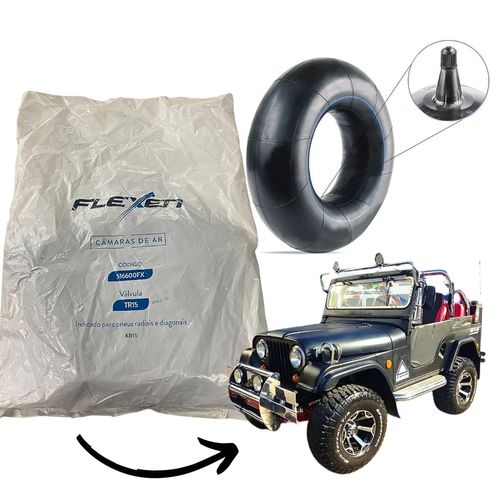 Camara de ar KR15 bico grosso TR-15 - C-KR15-TR15 - FLEXEN